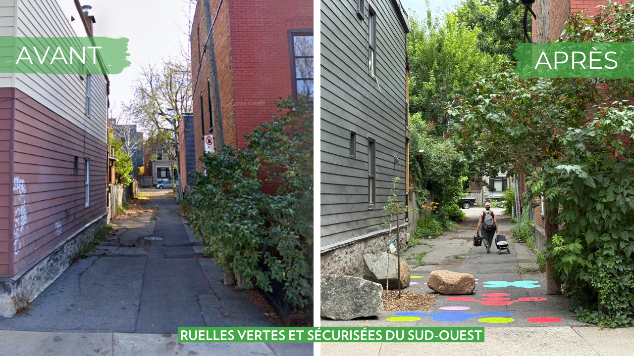 Ruelle sécurisée Rushbrooke